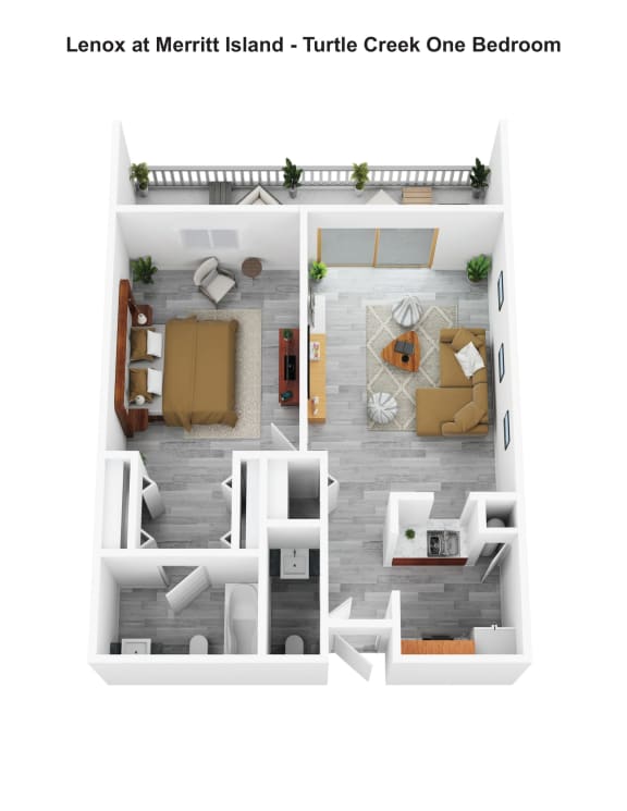 Floor Plans of The Lenox at Merritt Island in Merritt Island, FL